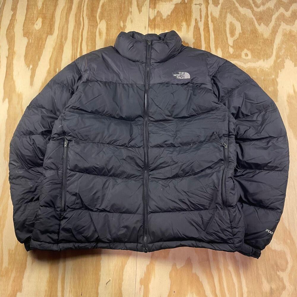 The North Face 700 Nuptse Puffer Jacket – Black – Men’s XL